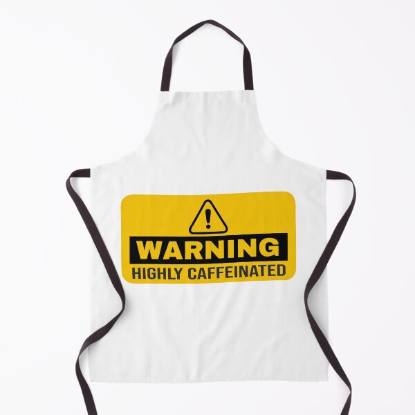 Item preview, Warning Highly caffeinated love coffee black designed and sold by My Favorite Store.