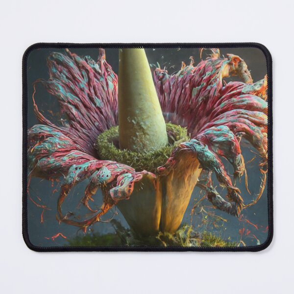Item preview, Alien Flora: Red and Green Wonder designed and sold by BestArtByArvind.