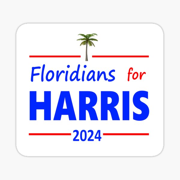 Item preview, Floridians for Harris 2024 Campaign designed and sold by Dang-Hippie.