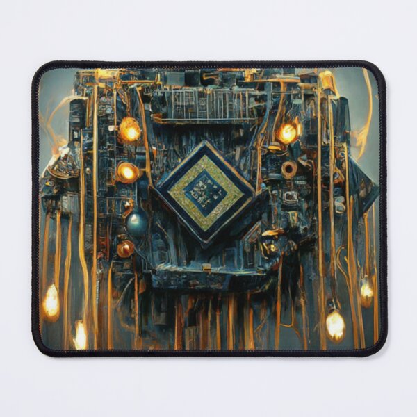 Item preview, Motherboard with CPU and RAM designed and sold by BestArtByArvind.