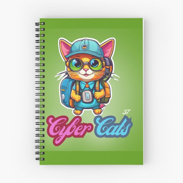 Item preview, Cyber Cats - Cyber Cat 37 designed and sold by Monika Turemka.
