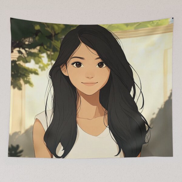 Item preview, Cambodian woman  | Anime style designed and sold by ComicsFactory.