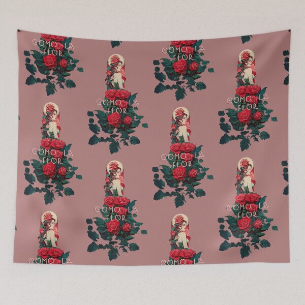 Item preview, Like the FLOWER, FLORAL WOMAN ILLUSTRATION designed and sold by La Loca.
