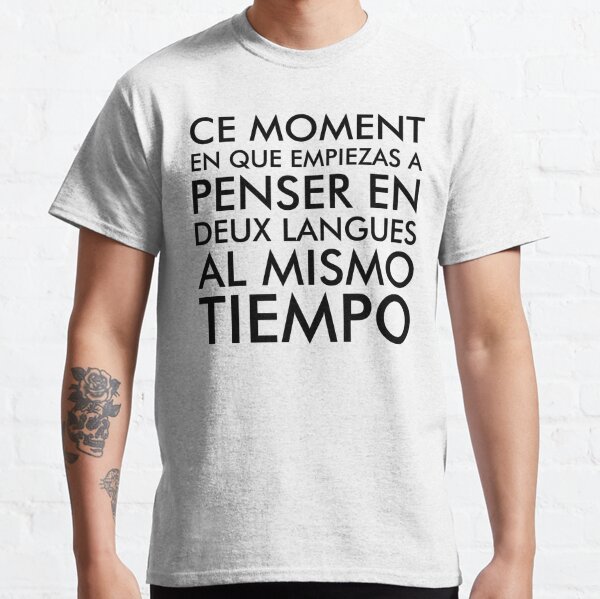 T shirt en espagnol new arrivals