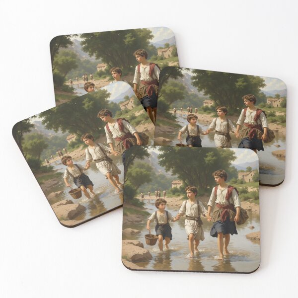 Item preview, Jesus and His Brothers designed and sold by Leslie Pardew.