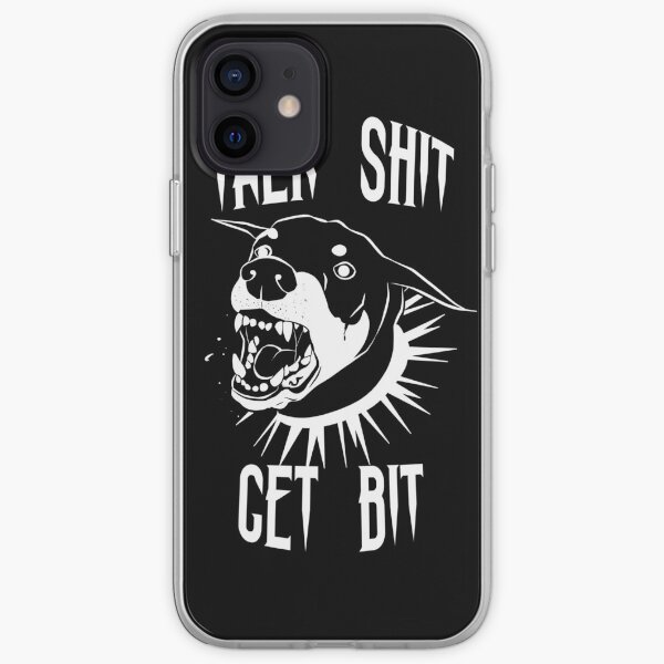 Talk Shit Get Bit Doberman iPhone Soft Case