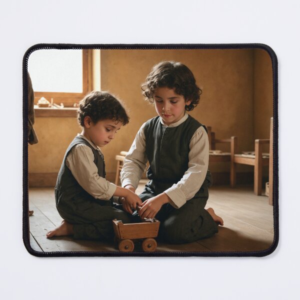 Item preview, Jesus Plays With His Brother designed and sold by Leslie Pardew.