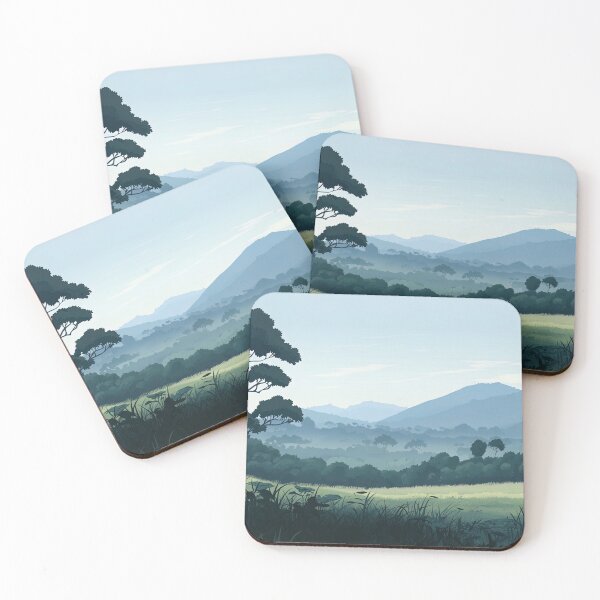 Item preview, Cameroon landscape | Anime style designed and sold by ComicsFactory.