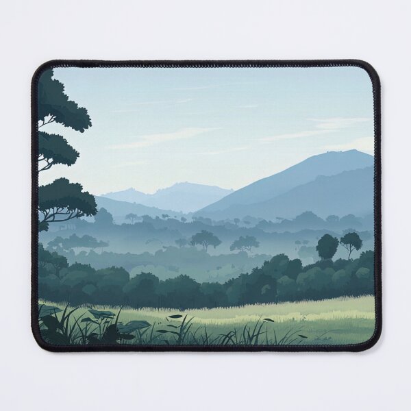 Item preview, Cameroon landscape | Anime style designed and sold by ComicsFactory.