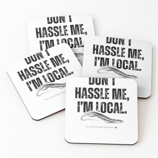 Item preview, Don't Hassle Me, I'm Local- Skink designed and sold by Couchiching Conservancy.