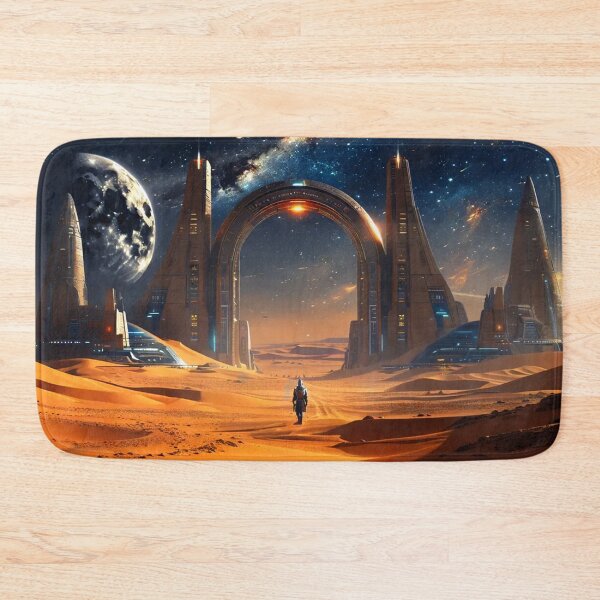Item preview, Moonlit Gateway: Secrets of the Anunnaki Desert Spaceport designed and sold by eXtraHumans.