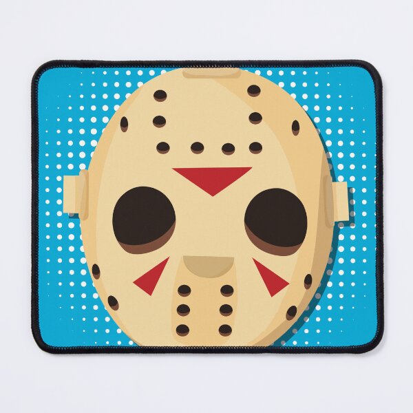 Item preview, Jason Mask Friday The 13th Cartoon PopArt designed and sold by Henrylizarraga.