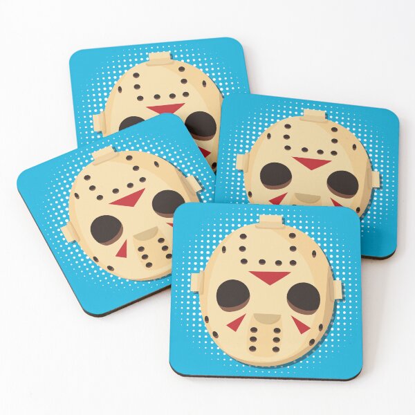 Item preview, Jason Mask Friday The 13th Cartoon PopArt designed and sold by Henrylizarraga.
