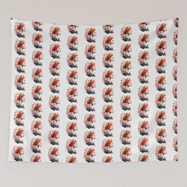 Item preview, queen, mystic castle, red fish, golden fish, red hair, black forest, beautiful queen designed and sold by Farzad Parhizkar.