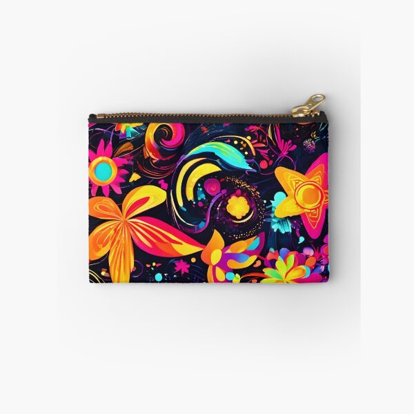 Item preview, Psychedelic Floral Cosmos designed and sold by Health And Fitness Posts e-Store.