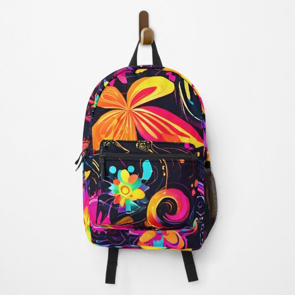 Item preview, Psychedelic Floral Cosmos designed and sold by Health And Fitness Posts e-Store.
