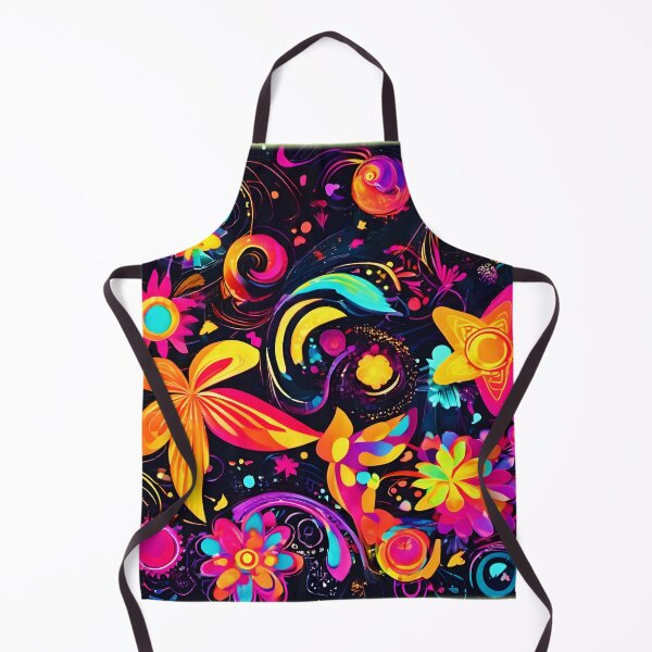 Item preview, Psychedelic Floral Cosmos designed and sold by Health And Fitness Posts e-Store.