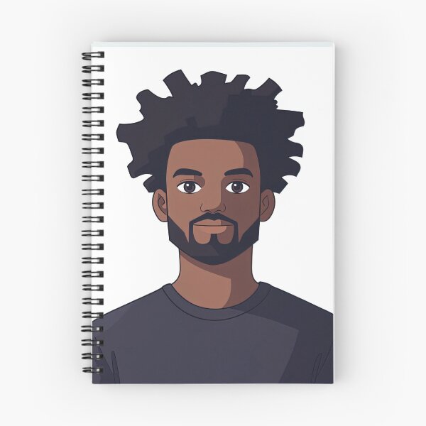 Item preview, Cameroonian man, portrait | Anime style designed and sold by ComicsFactory.