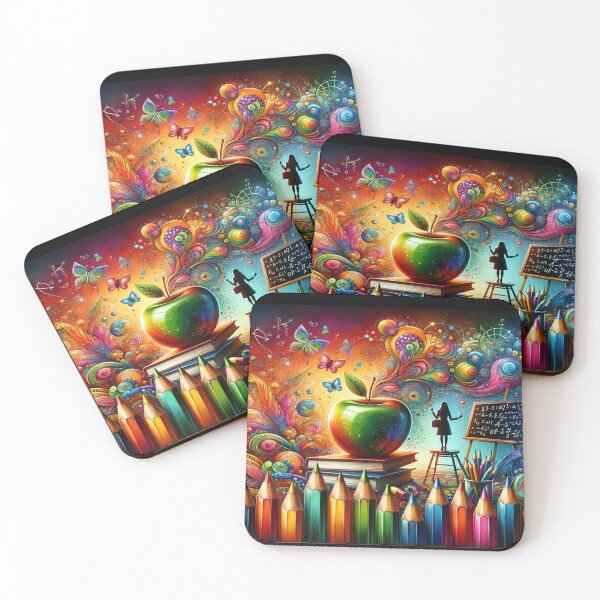 Item preview, Vibrant Fusion of Science and Art: A Teacher's Dream designed and sold by Margival.