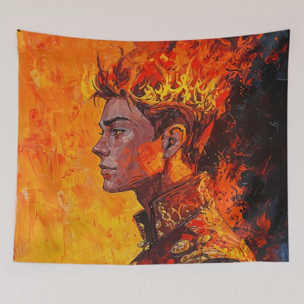 Item preview, Inferno Commander: The Unyielding Flame designed and sold by oanaunciuleanu.