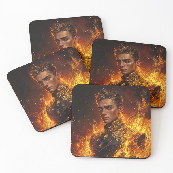 Item preview, Inferno Commander: The Unyielding Flame designed and sold by oanaunciuleanu.