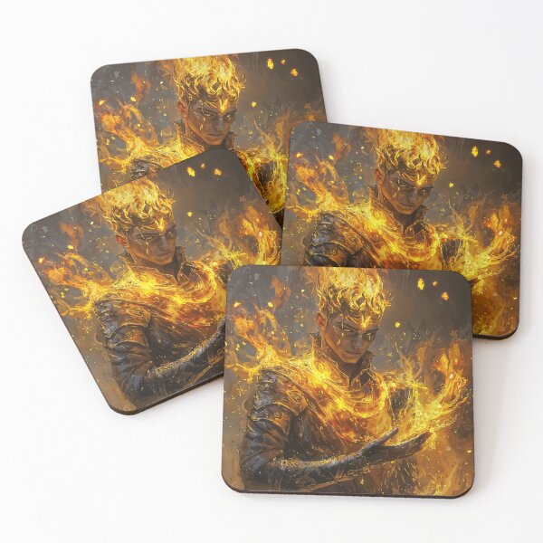 Item preview, Inferno Commander: The Unyielding Flame designed and sold by oanaunciuleanu.
