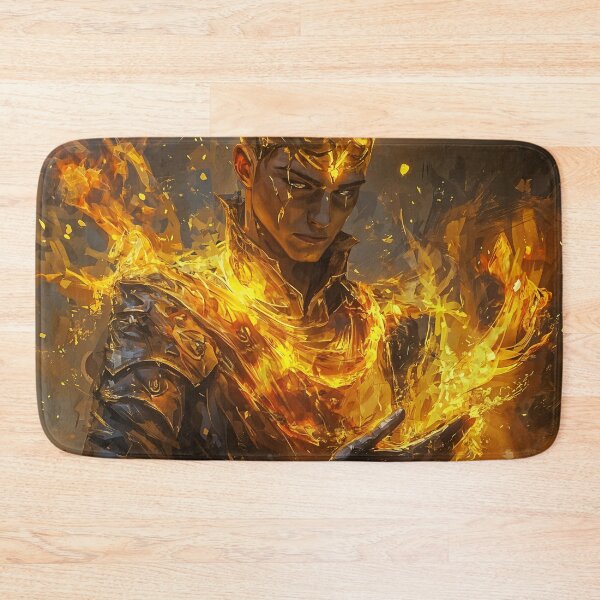 Item preview, Inferno Commander: The Unyielding Flame designed and sold by oanaunciuleanu.