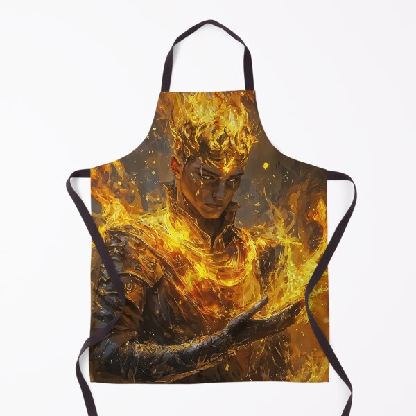 Item preview, Inferno Commander: The Unyielding Flame designed and sold by oanaunciuleanu.