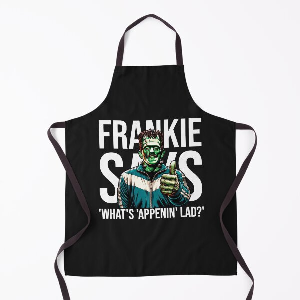 Item preview, scouse Frankenstein. Frankie Says 'What's happenin' lad?' funny designed and sold by Shelmodine79.