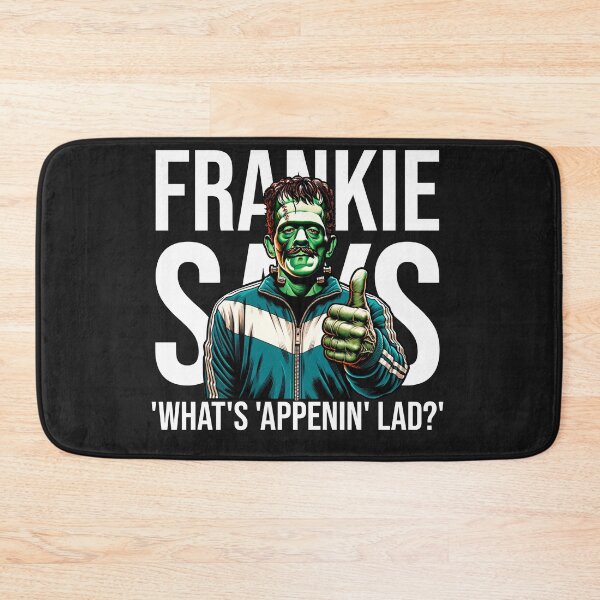 Item preview, scouse Frankenstein. Frankie Says 'What's happenin' lad?' funny designed and sold by Shelmodine79.