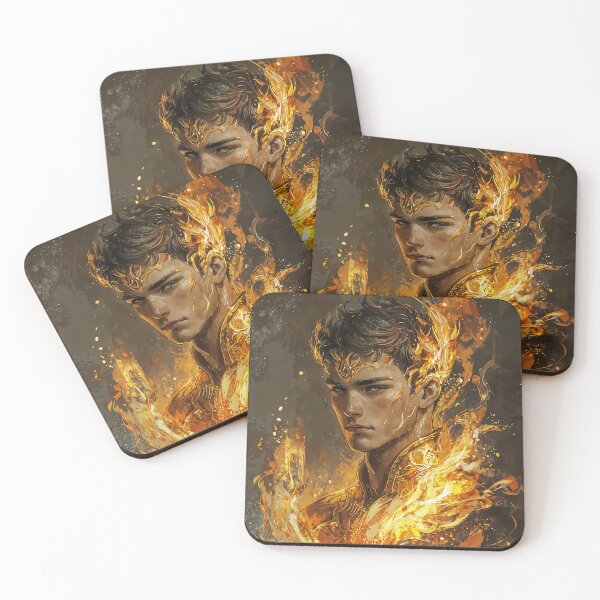 Item preview, Inferno Commander: The Unyielding Flame designed and sold by oanaunciuleanu.