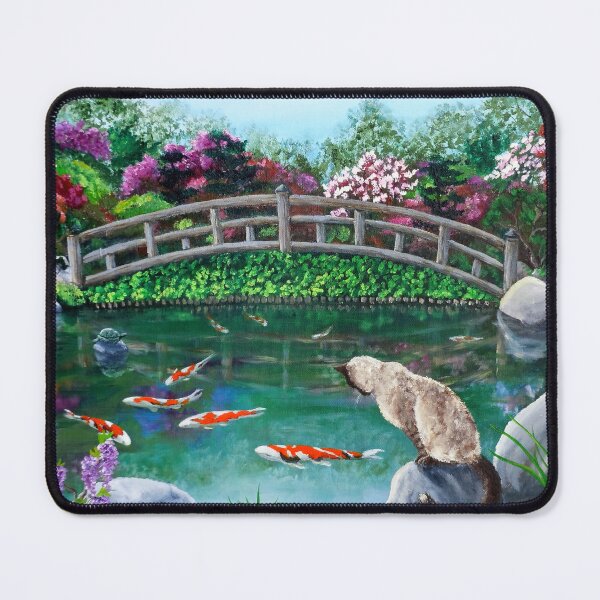 Item preview, Balinese Cat at Hakone Japanese Gardens designed and sold by BreezyZen.