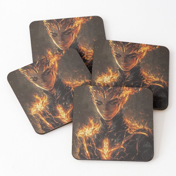 Item preview, Inferno Commander: The Unyielding Flame designed and sold by oanaunciuleanu.