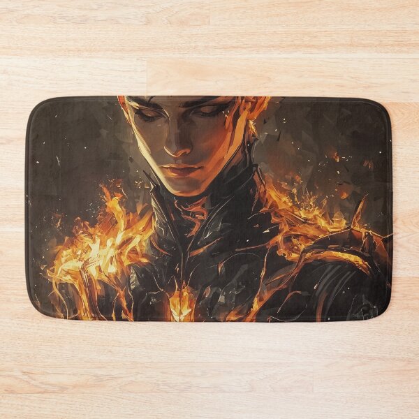 Item preview, Inferno Commander: The Unyielding Flame designed and sold by oanaunciuleanu.