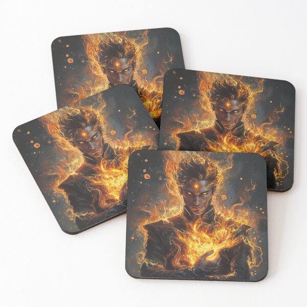 Item preview, Inferno Commander: The Unyielding Flame designed and sold by oanaunciuleanu.