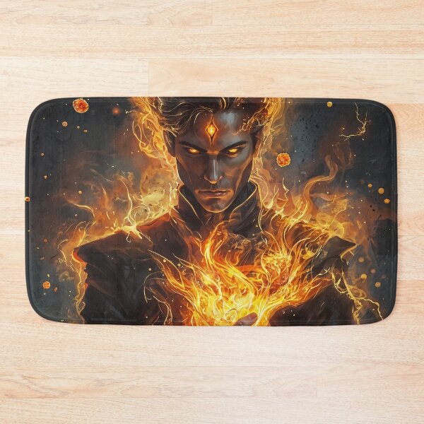 Item preview, Inferno Commander: The Unyielding Flame designed and sold by oanaunciuleanu.