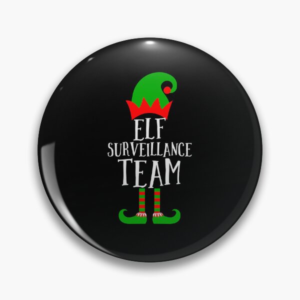 Item preview, Elf Surveillance Team Christmas Design designed and sold by PNGShop.