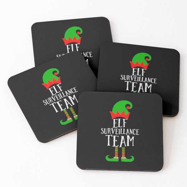 Item preview, Elf Surveillance Team Christmas Design designed and sold by PNGShop.