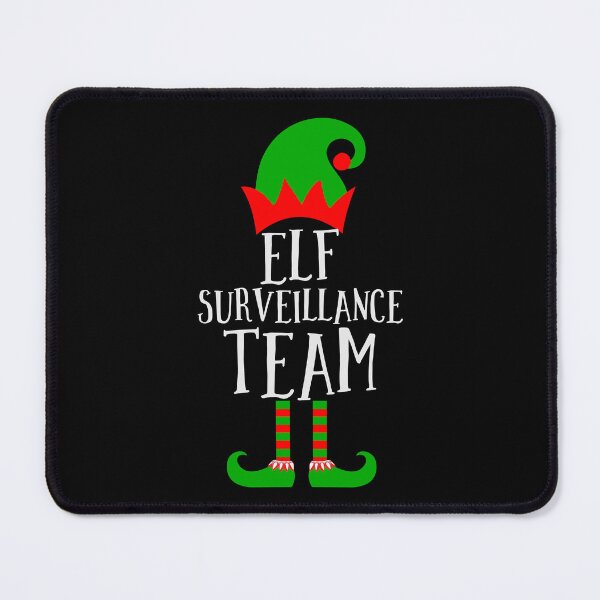 Item preview, Elf Surveillance Team Christmas Design designed and sold by PNGShop.