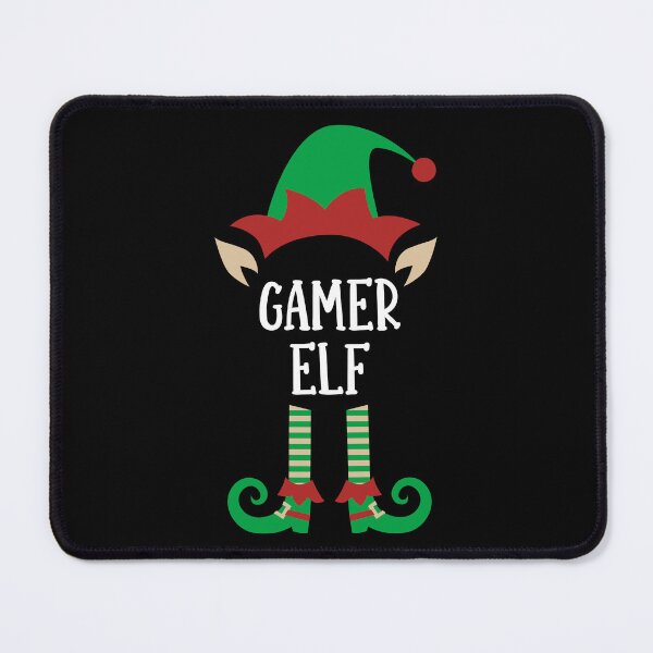 Item preview, Gamer Elf Funny Christmas Design designed and sold by PNGShop.