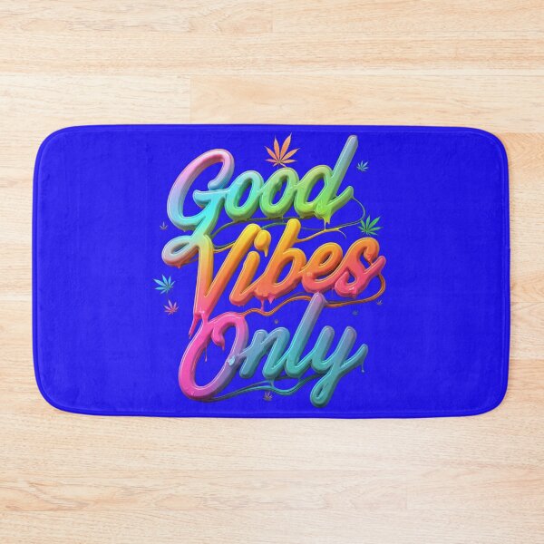 Artikelvorschau, Good Vibes Only - Buntes Topfdesign - Blau entworfen und verkauft von JLEmporium.
