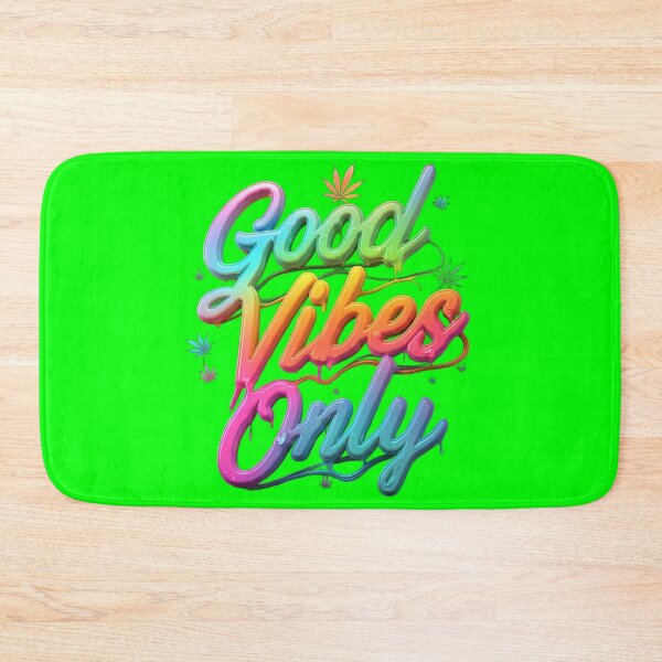 Artikelvorschau, Good Vibes Only - Buntes Topfdesign - Grün entworfen und verkauft von JLEmporium.