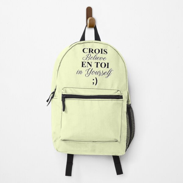 Item preview, 'Crois en toi/Believe in yourself' designed and sold by GoodNRG Boutique .