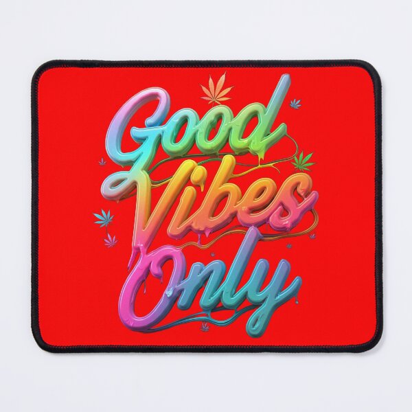 Item preview, Good Vibes Only - Colorful Design - Red designed and sold by JLEmporium.