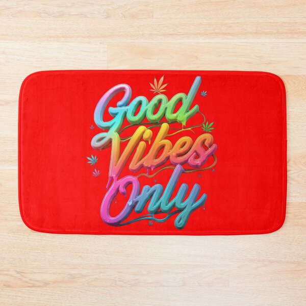 Artikelvorschau, Good Vibes Only - Farbenfrohes Design - Rot entworfen und verkauft von JLEmporium.