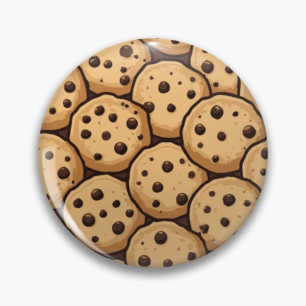Item preview, Chocolate Chip Cookie Pattern designed and sold by ArtFactoryAI.