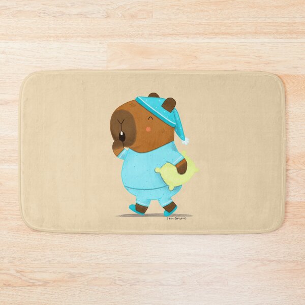 Item preview, Sleepy Capybara designed and sold by julianamotzko.