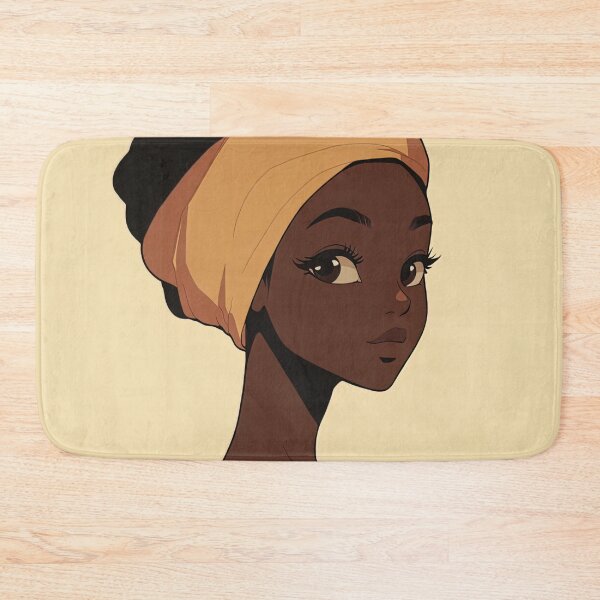 Item preview, Cameroonian woman | Anime style designed and sold by ComicsFactory.