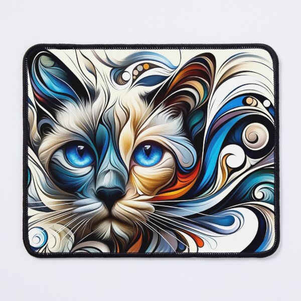 Item preview, Thai Cat - Play of Colors in the Spirit designed and sold by LegademaArt.