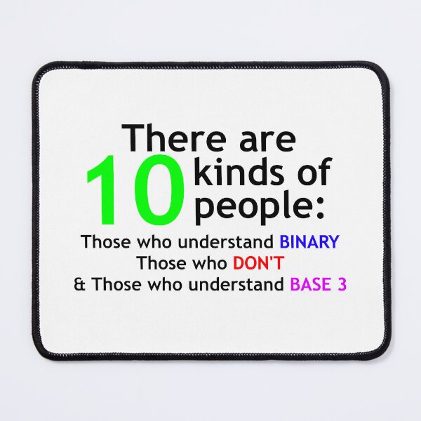 Item preview, 10 Kinds of People  designed and sold by FriedByDesign.